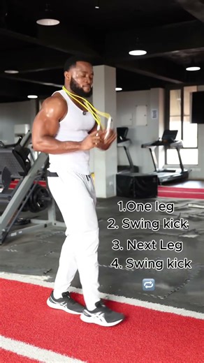 Jump rope tutorial . Boxers kick #fitness #jumprope #fypシ
