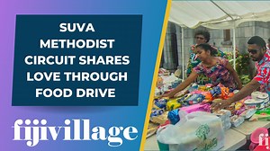 2.1K views · 48 reactions | The Suva Methodist Circuit today shared the message of love and its calling by organising a food drive to fulfill God's calling by caring for those in need this Christmas. Full Story:https://www.fijivillage.com/news/Suva-Methodist-Circuit-shares-love-through-food-drive-xf45r8/ #fiji #fyp #suvamethodist Visit https://www.fijivillage.com/ for more stories. | fijivillage | Facebook