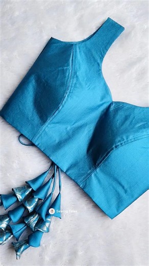 Sleeveless padded blouse cutting stitching tutorial for beginners @Sewingtales #shorts #fashion