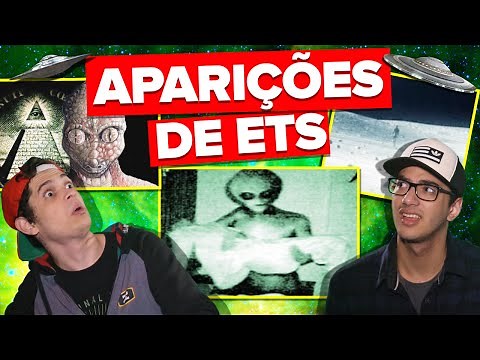 ALGUNS CASOS DE ALIENS COM VÍDEOS