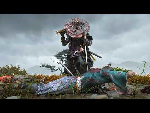 Ghost Of Yotei - NG+ Armor Of Undying Max Level Armor | Stealth & Combat Gameplay ( Lethal +)