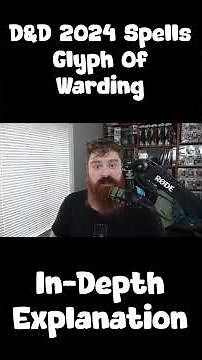 In-Depth D&D Spell Explanations - Glyph Of Warding | 2024 Edition