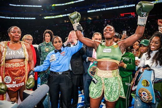 Claressa Shields vs. Franchon Crews-Dezurn draws record crowd at Little Caesars Arena