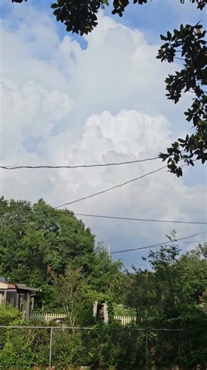Pensacola storm is building be safe #thunderstorm #Pensacola #foryou #fyp #reels