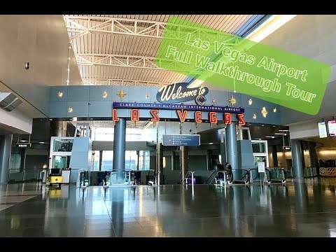 Las Vegas Airport Full Walkthrough Tour (03/23/2023)