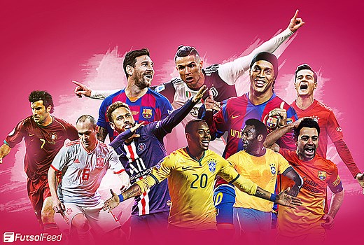 Top 10 Footballers Who Played Futsal!