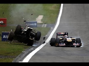 F1 2011 All Crashes Compilation