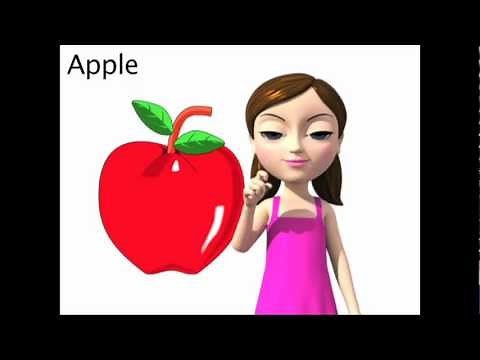 ASL sign for Apple - Animated