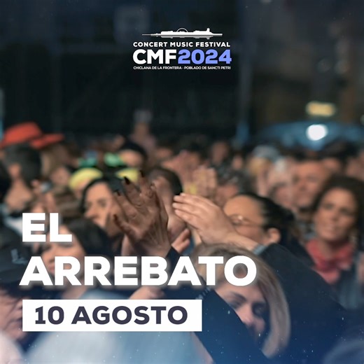 El Arrebato en concierto 💥 el 10 de agosto en Concert Music Festival (Chiclana de la Frontera) con su nueva gira 'Una tarde cualquiera' 🌅 🎫 Entradas a la venta en Ticketmaster. | Concert Music Festival