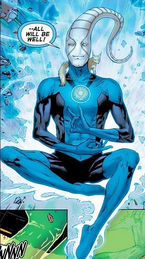 The Tragic Begginning of Blue Lantern #dccomics #shorts