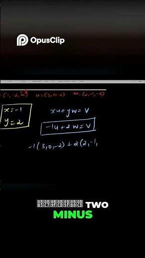 "Understanding Linear Combinations: Vector Operations Explained"