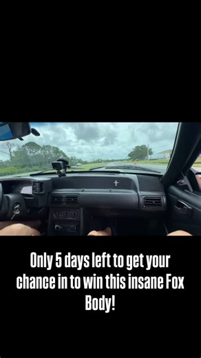 Motion Raceworks on Instagram: "You have 5 days left to get your chance to put this amazing GT500 swapped Fox Body in your own garage! Every 5 🦌 you spend at Motion Raceworks or TBM websites now thru Oct 5 gets you an automatic entry to win this amazing hot rod! No Purch Req’d. See Rules at No Purch Req’d. See Rules at https://motionraceworks.com/pages/dream-fox-body-giveaway-presented-by-motion-raceworks-official-rules or click the link in our bio. Ends 10/5/2025 at 11:59 PM CT or click the li