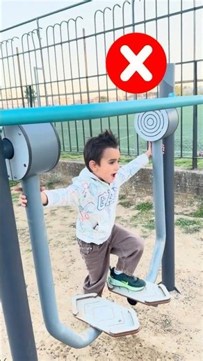 Kids Learn Safety No Chewing Gum While Playing