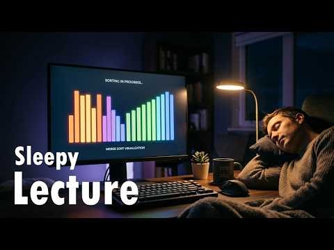Fall Asleep to a Gentle Sorting Algorithms Lecture | I Explain, You Sleep