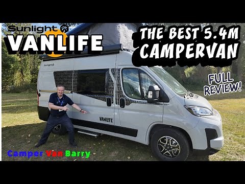 It's got stairs! more space and storage inside than a 6m van - 2026 Sunlight Vanlife 540V