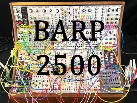 Behringer Arp 2500 System Demo 1 - No Talking