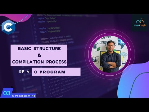 Basic Structure & Compilation Process of C Program in Bangla | With Notes