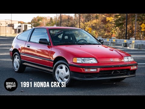 Bring A Trailer Auction - 1991 Honda CRX Si