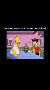 First Time Ever on Instagram: "The Simpson commercials done for KFC. They aired only in Canada in 1993. #cartoon #simpsons #thesimpsons #anime #movie #television #kfc #commercial #food #canada🇨🇦 #canada"