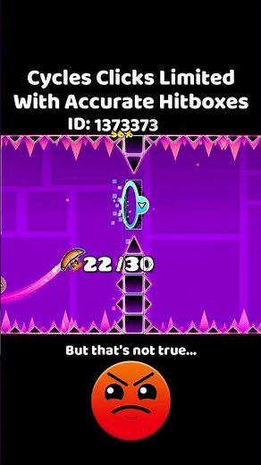 Is Cycles Coin Possible With Accurate Hitboxes? #geometrydash