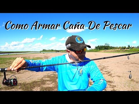 How to to assemble a fishing rod, step by step