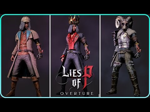 ALL New Outfits, Costumes Showcase Lies of P Overture DLC