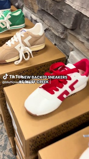 New BACK70 Sneakers at Bluff Creek Boutique!