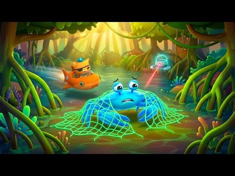 ⚓ Blue Swimmer Crab Rescue! 🦀 | High-Speed Estuary Chase | Octonauts Full Episode