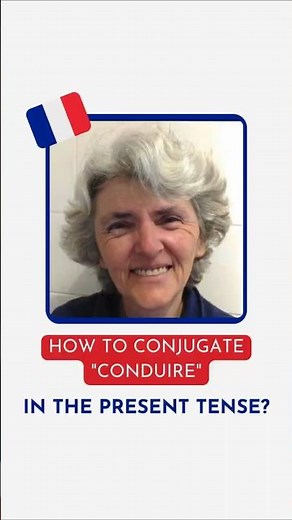 How to conjugate "conduire" in the present tense #learnfrenchonline #learnfrenchusa #frenchbeginner