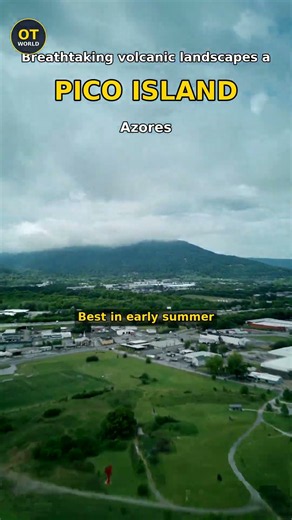 Pico Island — Azores Breathtaking volcanic landscapes await #picoisland #shorts