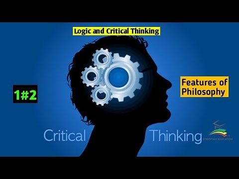 Logic Chapter 1 p_2 Basic features of Philosophy Freshman