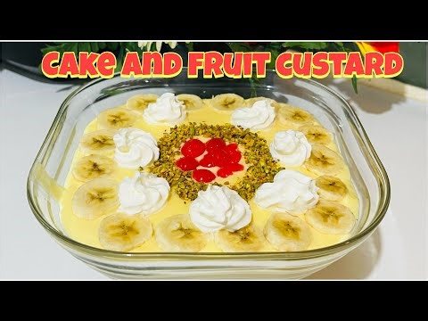 Quick and easy fruit custard recipe by chef_alizah |