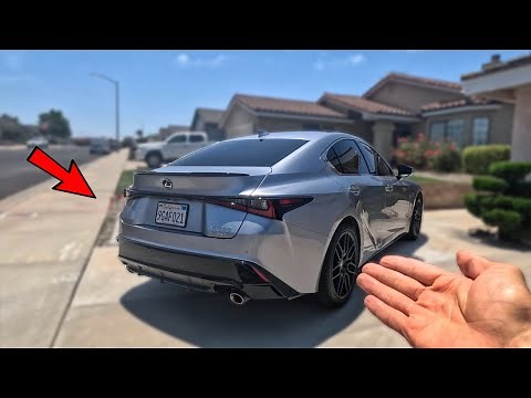 CHEAP MOD YOU NEED For The 2023 Lexus IS 350 F Sport!