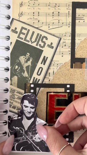 Elvis Presley Stickers for Creative Scrapbooking | ASMR
