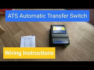 ATS AUTOMATIC TRANSFER SWITCH OPERATION & WIRING INSTALLATION