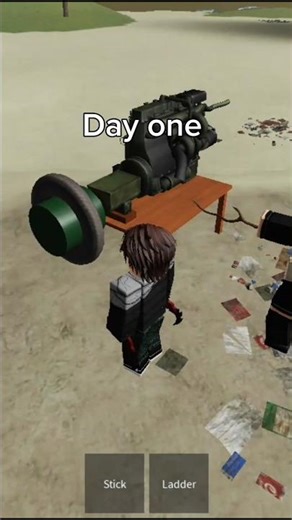 Day One VS One day #roblox #tiremachinememe