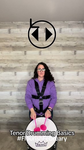 Basic tenor drumming rotations: reverse outside, forward outside, forward inside, reverse inside. #FlourishFebruary #katenorharness #pipeband #tenordrummer #pipebanddrummer #pipesanddrumsband #tiktokdrummer #pipebandtenordrumming #pipesanddrums