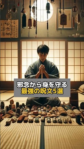 邪念から身を守る最強の呪文5選#陰陽師 #呪文 #開運