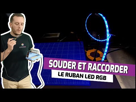 Ruban LED multicolore RGB, comment le souder et le raccorder ? Suivez notre tutoriel pas à pas.