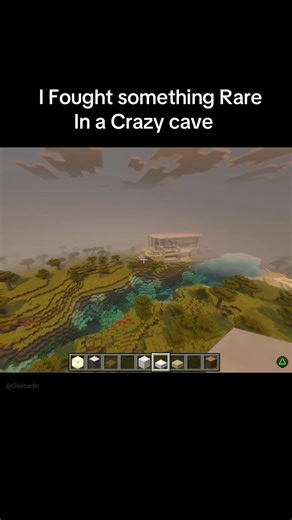 The Craziest Cave i ever found in Minecraft (Also fought something Rare asf) #Minecraft #gamingcommunity #gametok #gameplay #crafting