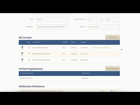 How CEUfast Reports Your Completed Certificates