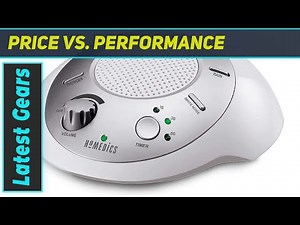 Homedics SoundSleep White Noise Sound Machine – Best Sleep Aid for Travel