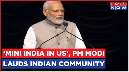 Indian Community In America Creates Mini India In Regan Center, PM Modi Hails Indo-US Partnership