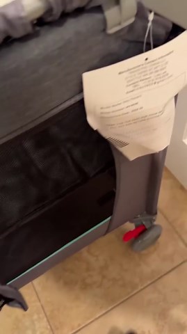 Pack and Play with Changing Table & Carry Bag, 4-in-1 Portable Crib Playpen for Newborn to Toddler, ASTM Certified Foldable Travel Crib with Bassinet(C-Cartoon)