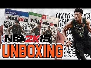 NBA 2K19 (PS4/Xbox One/Switch) Unboxing!!