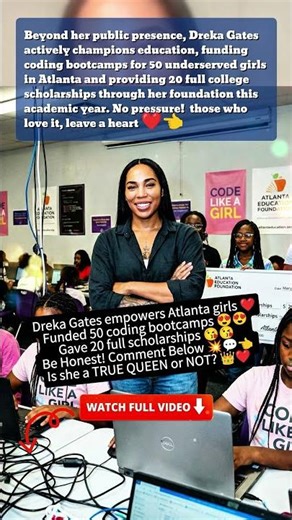 Dreka Gates' Empowering Impact! #DrekaGates #Entrepreneur #shorts