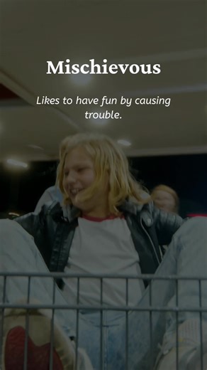I Mischievous = full of playful trouble or cheeky behavior—like hiding someone’s phone or pranking a friend just for laughs. Example: She had a mischievous sparkle in her eyes before the prank. #MischievousVibes #BigVocabEnergy #C2WordDrop #VocabSnack #CheekyMoves #PlayfulTrouble #EnglishGlowUp #StudyTok #WordDrop