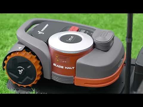 Segway Navimow Robotic Mower with VisionFence Intro (2023)