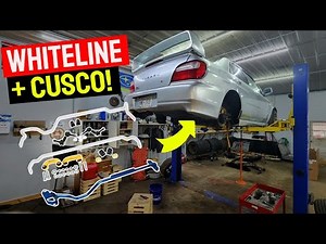 Finishing Up The Last Major Suspension Upgrades For The 2002 WRX