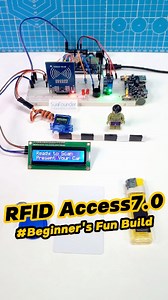 20K views · 119 reactions | This Arduino Door Unlocks with RFID… Unless There’s Fire! #Arduino #RFIDAccess #FireDetection #SmartHome #DIYSecurity | SunFounder OpenSource | Facebook